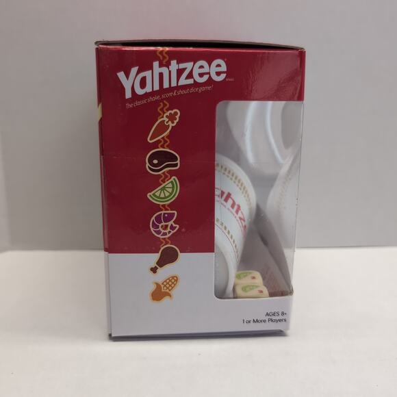 Yahtzee Cup of Noodles Dice Game Family Fun - Picture 3 of 15